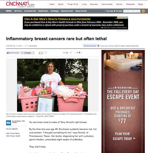 Ohio Newpaper Spreads The Word About IBC