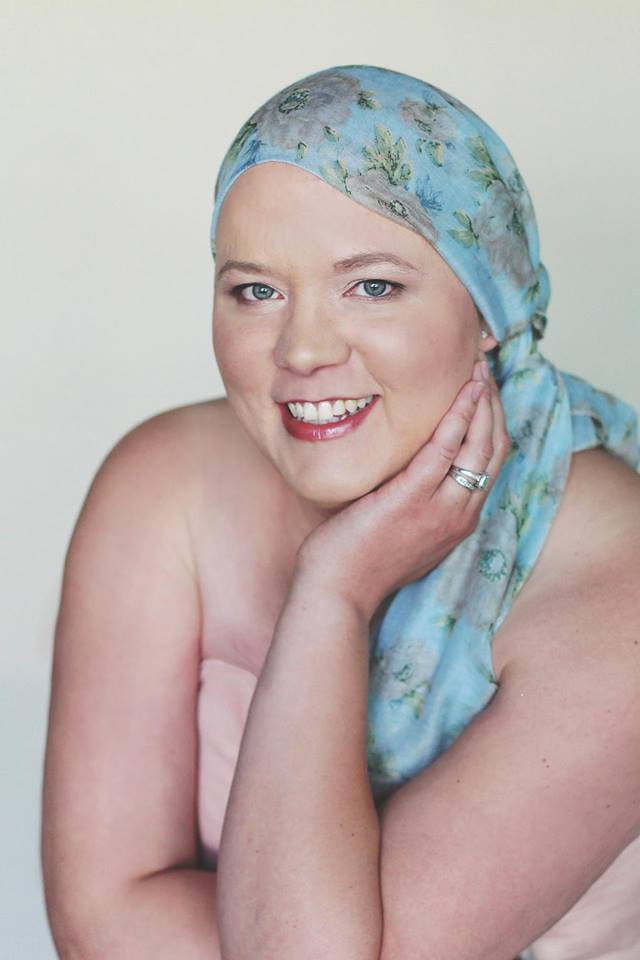 Christin, 34 years old, diagnosed with Stage 4 Inflammatory Breast Cancer.
