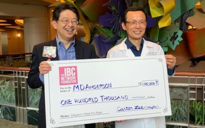 The IBC Network Foundation funds $100,000 worth of research at the MD Anderson Morgan Welch Clinic