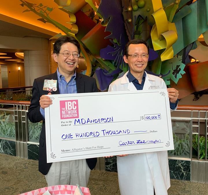 The IBC Network Foundation funds $100,000 worth of research at the MD Anderson Morgan Welch Clinic