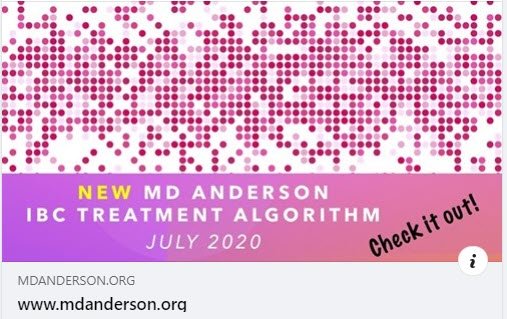 MD Anderson IBC treatment algorithm