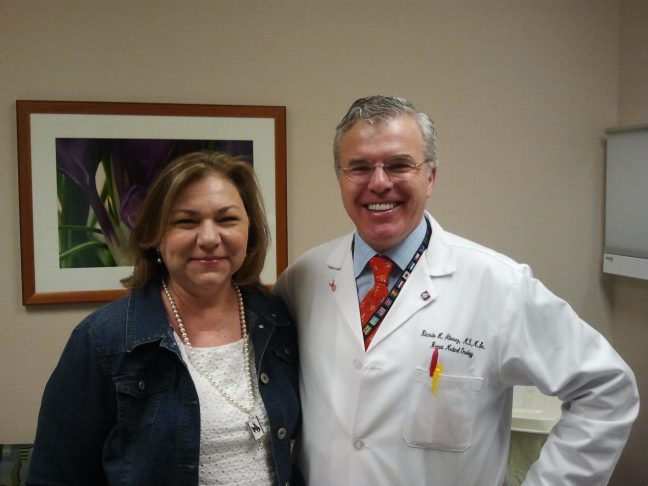 terry arnold with ricard alvarez, md