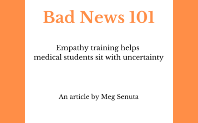 Bad News 101 by Meg Senuta