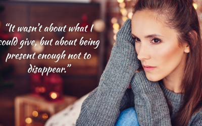 Not Disappearing at Christmas